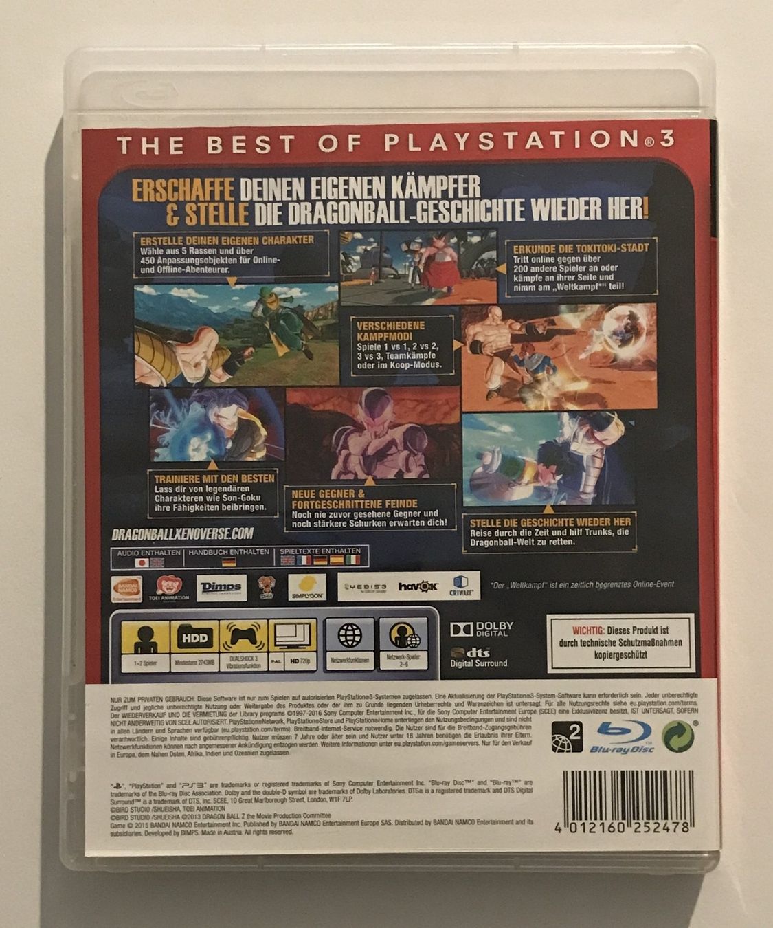 Giochi: PS3 - Dragon Ball Xenoverse – Usato da Allschwil venduto da Bullach 2