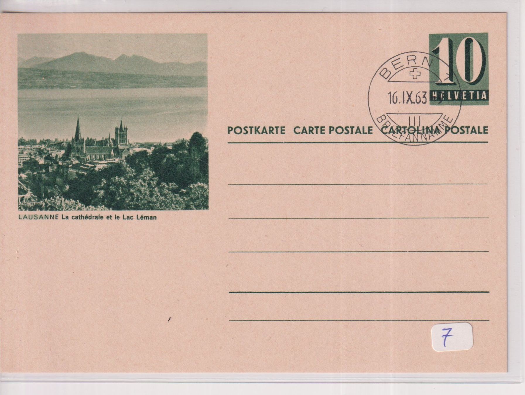 Tous les timbres: PP2) 5 Postkarten, sehe Scan – D'occasion à Claro par Chanty7 2