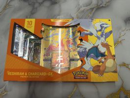 Pokemon Reshiram Charizard gx premium collection English