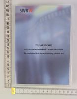 TELE-AKADEMIE: Wirtschaftskrise - DVD - Top Zustand!
