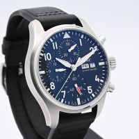 IWC Pilot 41 Full Set Stahl- & Lederband Garantie 22.11.2032