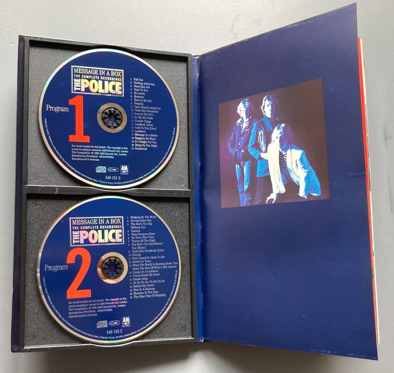 THE POLICE - MESSAGE IN A BOX (THE COMPLETE RECORDINGS) (Gebraucht) in ...