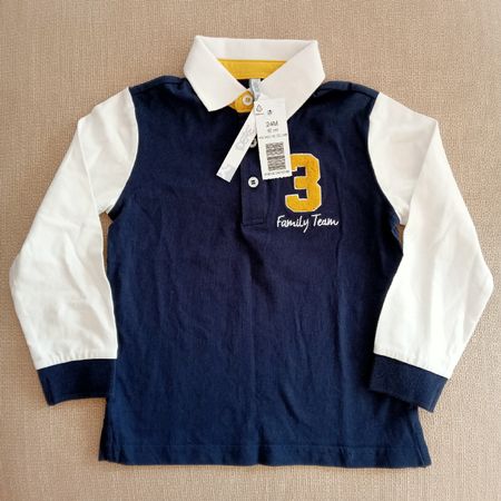 Polo Langarmshirt Gr. 92 - 24 Monate