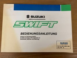 Bedienungsanleitung Suzuki Swift 1997