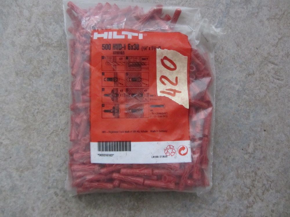 hilti-d-bel-hud-1-6x30-universal-420stk-kaufen-auf-ricardo