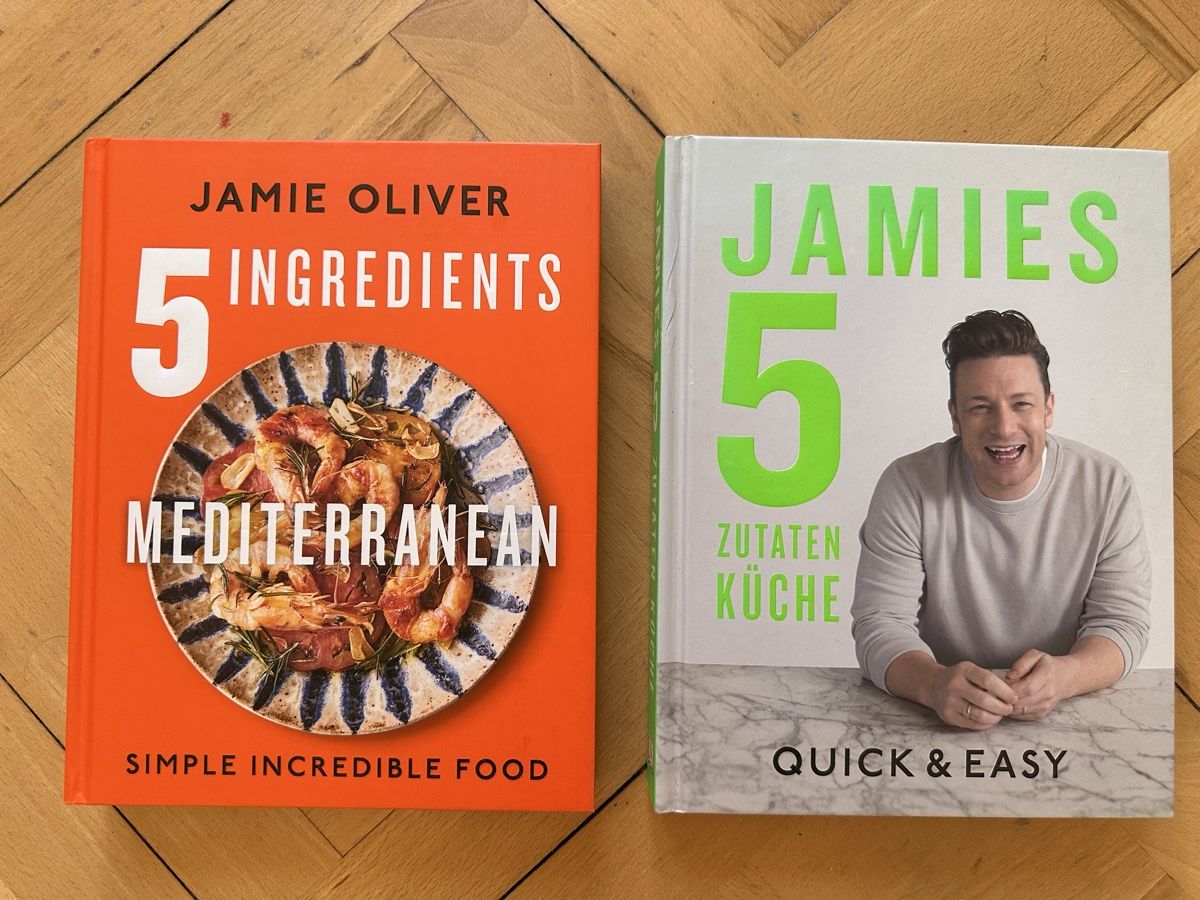 Libri: Jamie Oliver 5 Ingredients Mediterranean + Quick&Easy – Nuovo (secondo la descrizione) da Zürich venduto da chayen