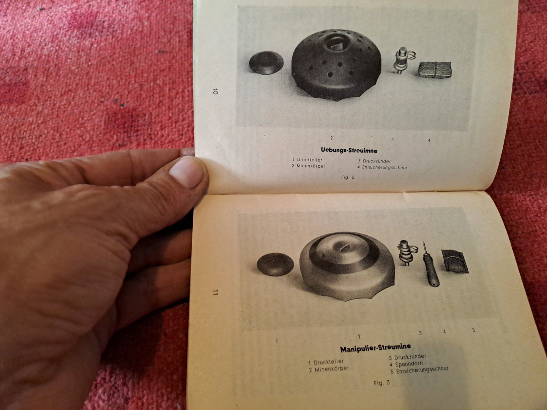 Libri: Reglement  " Panzerabwehr Minen " – Usato da St.Gallen venduto da Infanteriewerk