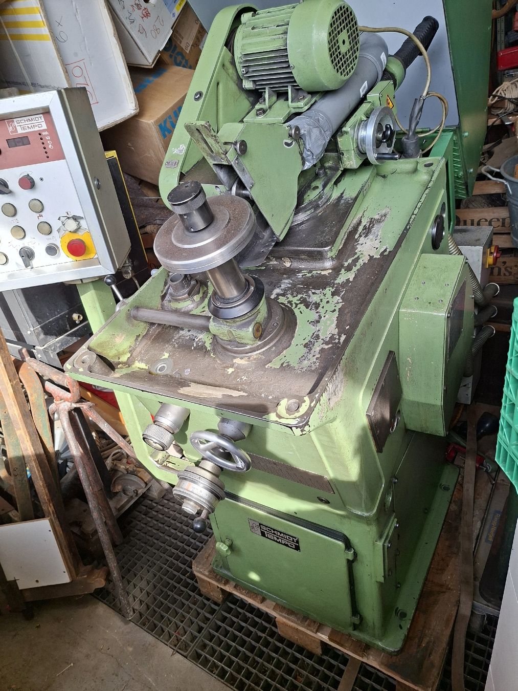 Tutte le macchine: Schmidt Tempo EC 400/500 Sägeblattschleifautomat – Usato da Grossdietwil venduto da hufi10 1