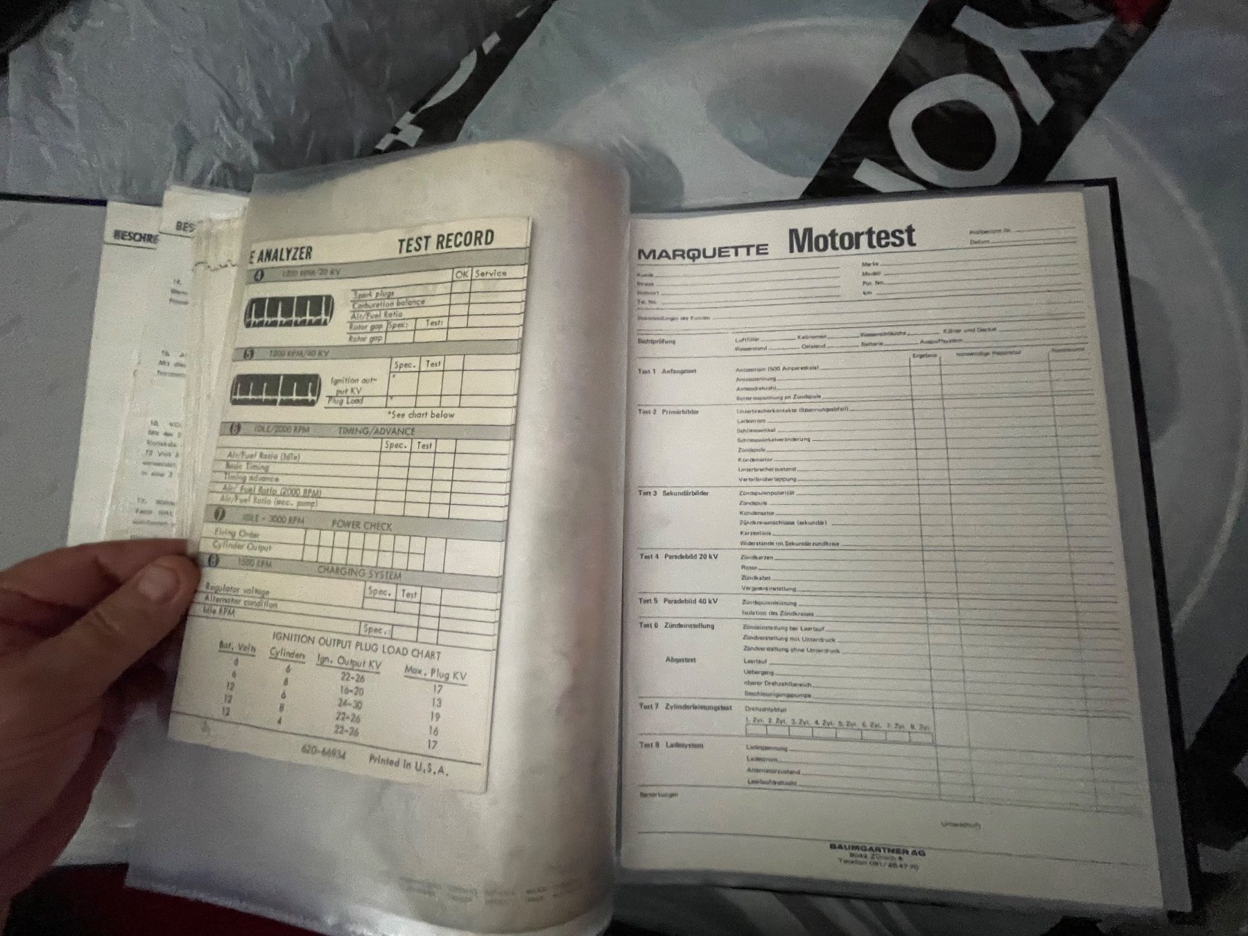 Misurare: Blackhawk TE-215 Motorentester - Oldtimer-Veteran-Vintage – Usato da Menziken venduto da Hotdevil1 8
