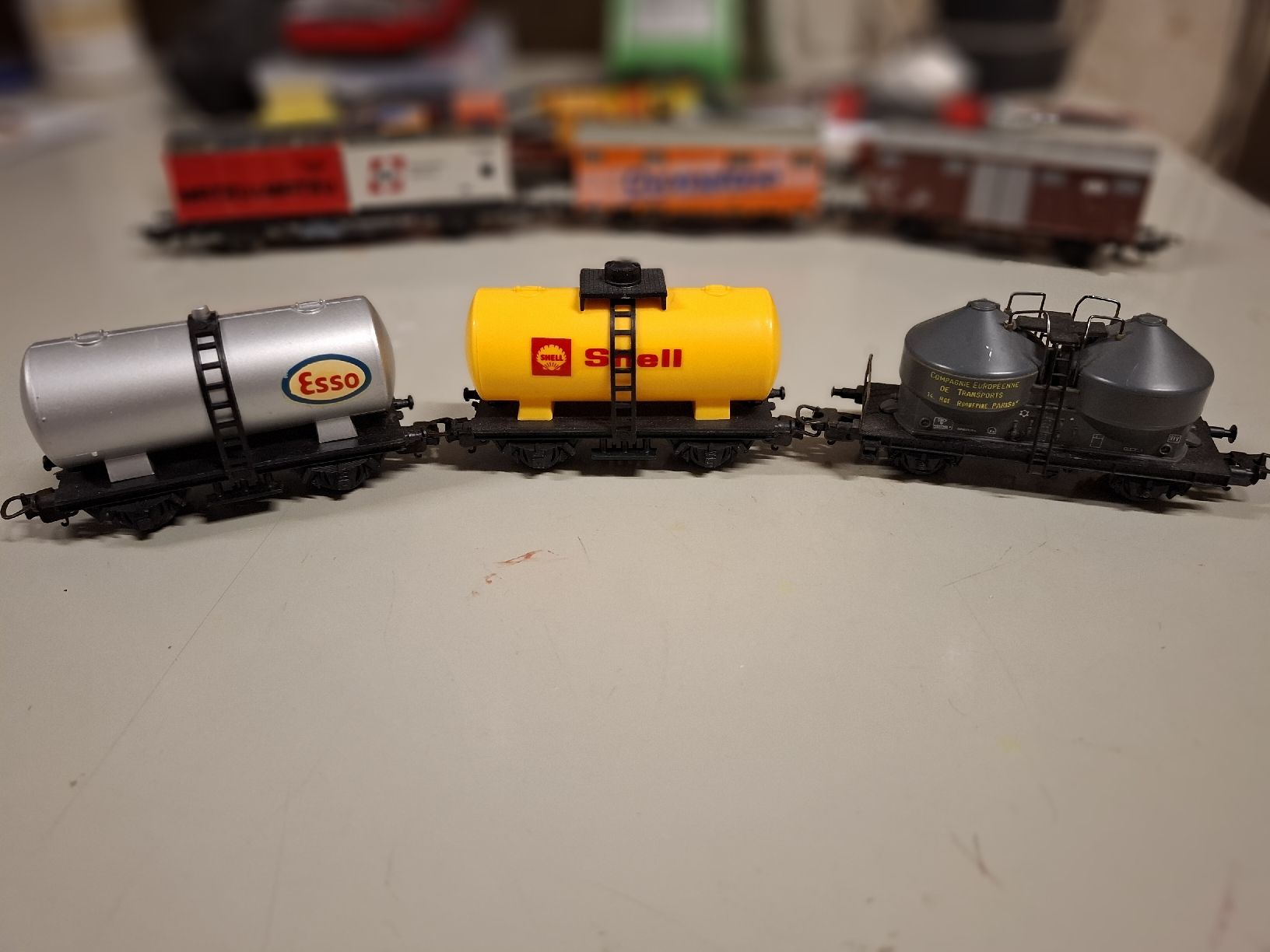 Lima Modellini di ferrovie: 10 St.Güterwagen H0 LIMA – Usato da Schwanden-Brienz venduto da Burgiba3000 2