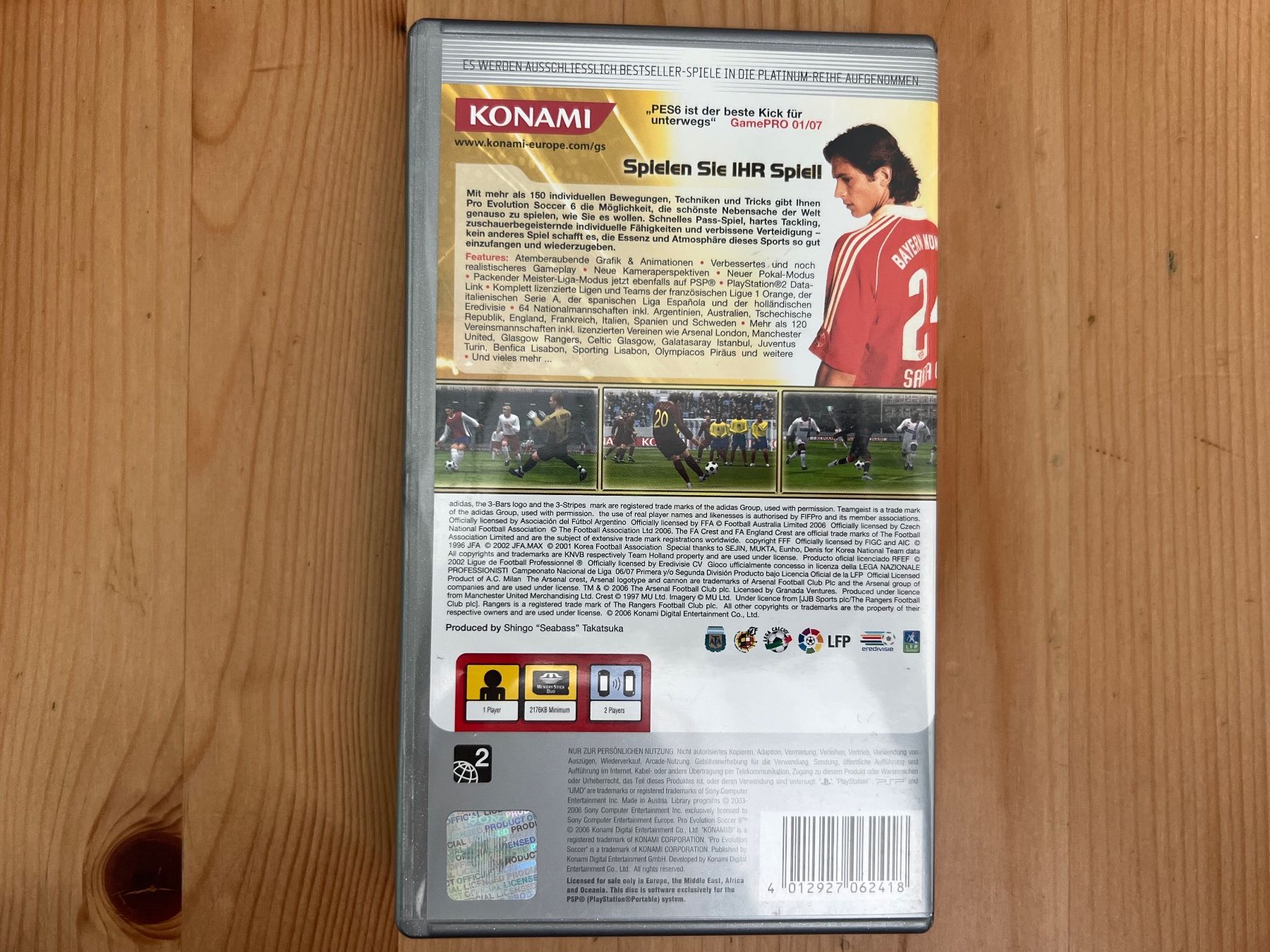 Sony Giochi: PSP Pro Evolution Soccer 6 PES – Usato da st.gallen venduto da SoCre75 2