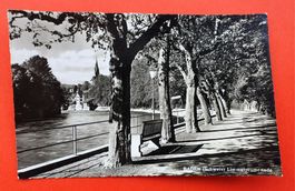 Carte postale, CP, Baden, Limmatpromenade, J. Schmidli