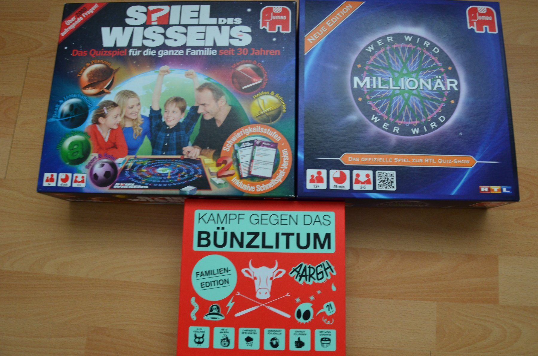 Giochi: 3 Tolle Familien Spiele. – Usato da Lengwil-Oberhofen venduto da Dagest