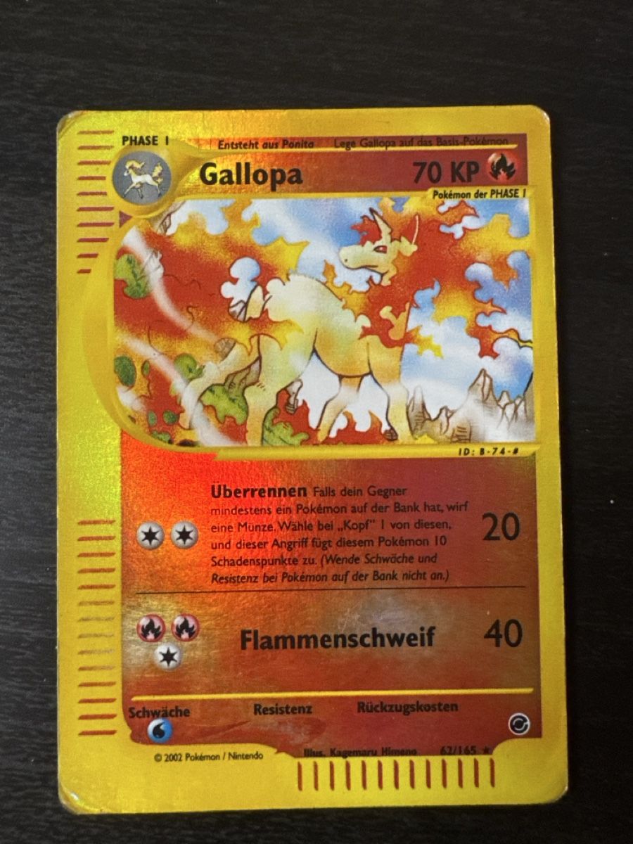 Pokémon Cartes à collectionner: VINTAGE REVERSE HOLO bundle Quappo-Gallopa-Seeper  – D'occasion à Belprahon par Rob_ain 4