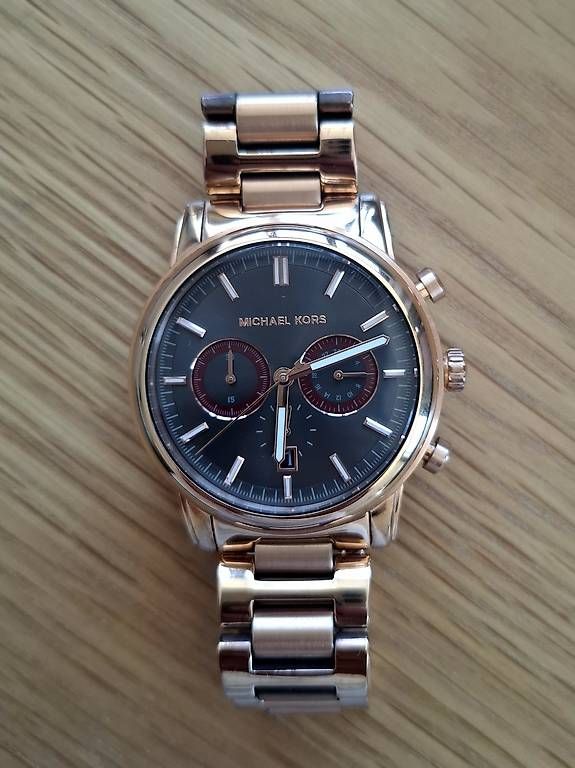 Michael Kors Orologi: Michael Kors Uhr in Rose-Gold Optik – Usato da Lupfig venduto da nik_7sxm 2
