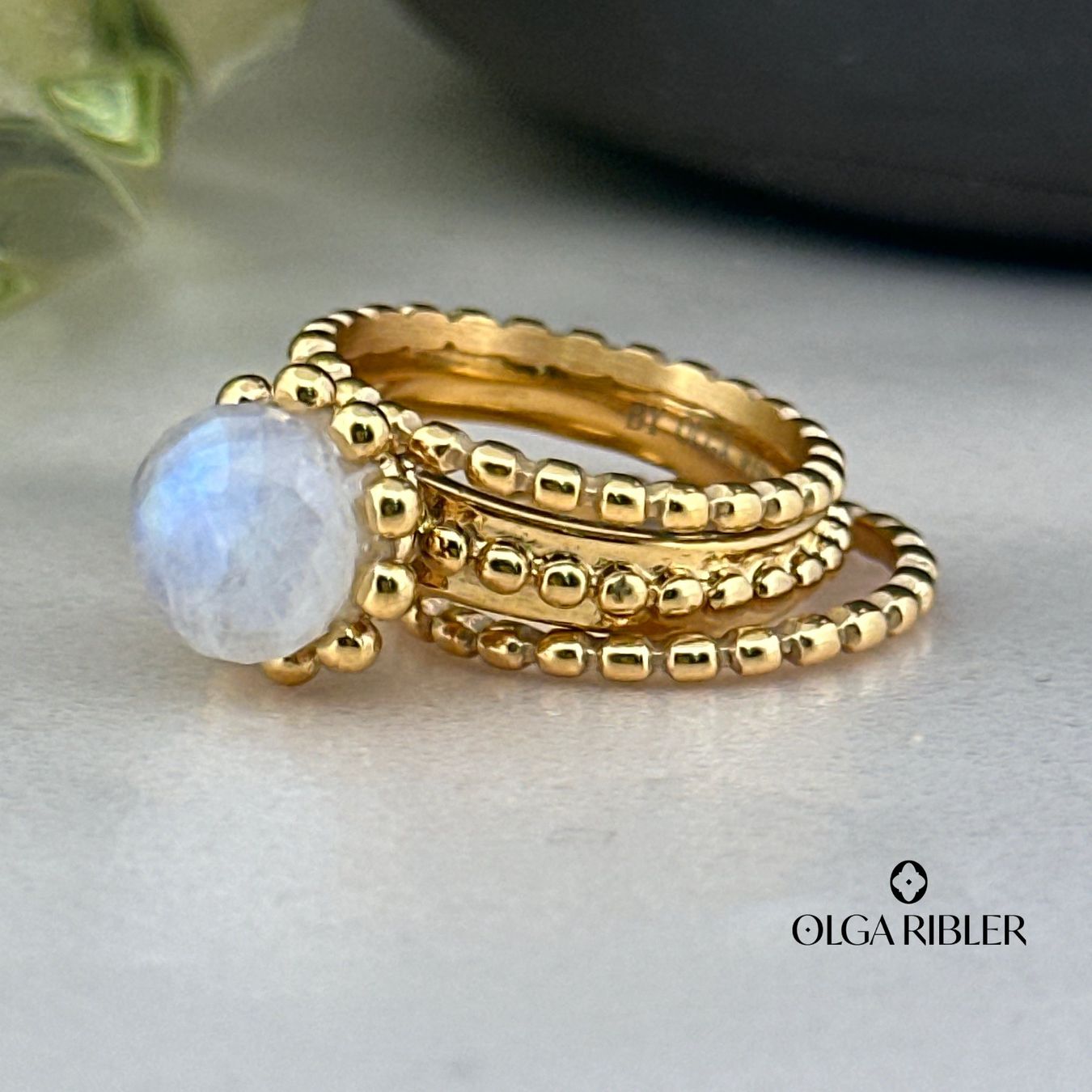 Olga Ribler Ringe: Edelstahl  Ring Set aus 3 Ringen Grösse 56 – Neu (gemäss Beschreibung) aus Luzern von byolgaribleroutlet 7