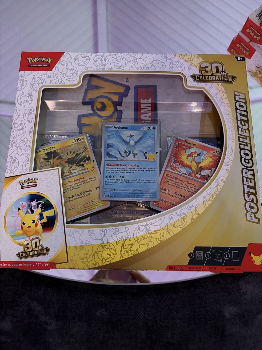 Pokémon Sammelbilder & Trading cards: Pokemon 30th Celebration Poster Collection – Neu und originalverpackt aus Stäfa von Louder85 1