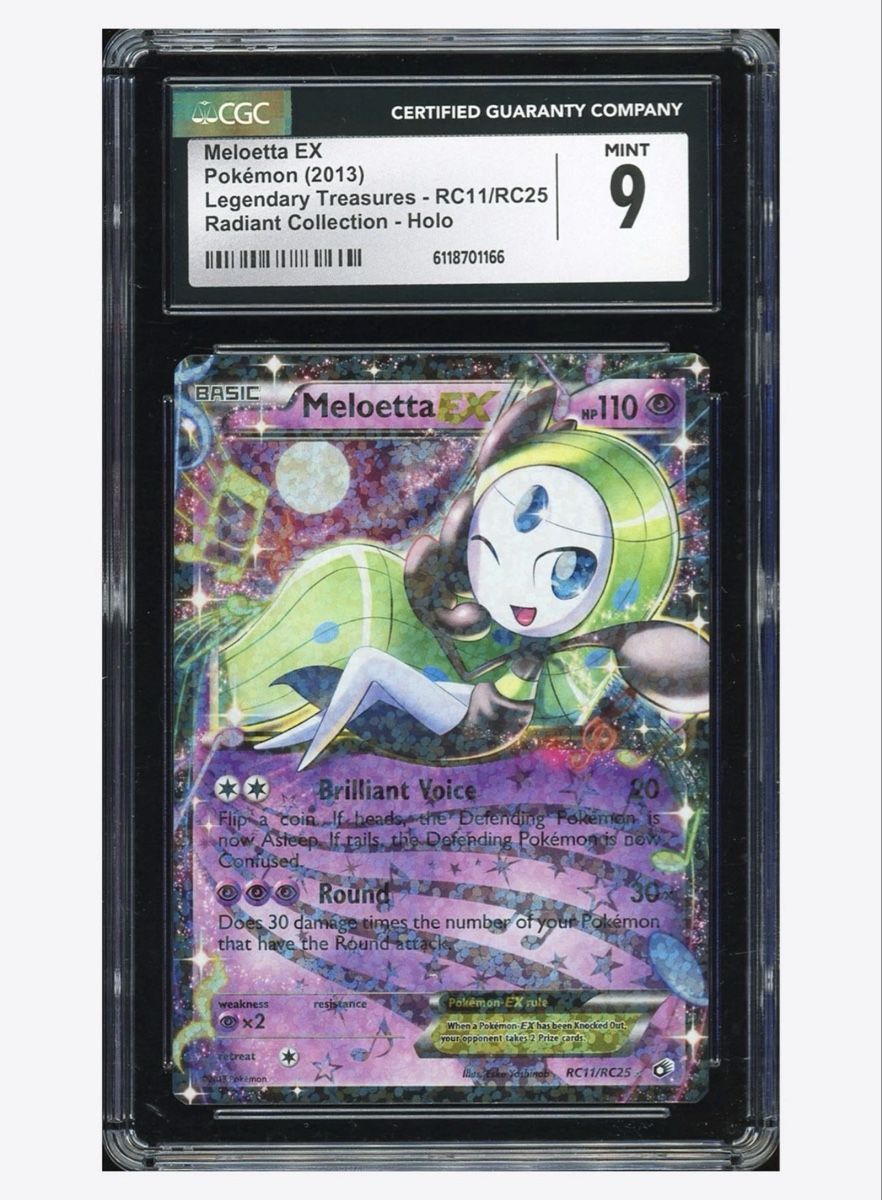 Pokémon Sammelbilder & Trading cards: Carte Pokémon Meloeetta EX, 2013, CGC 9 – Neu (gemäss Beschreibung) aus Cudrefin von mel_dn2c