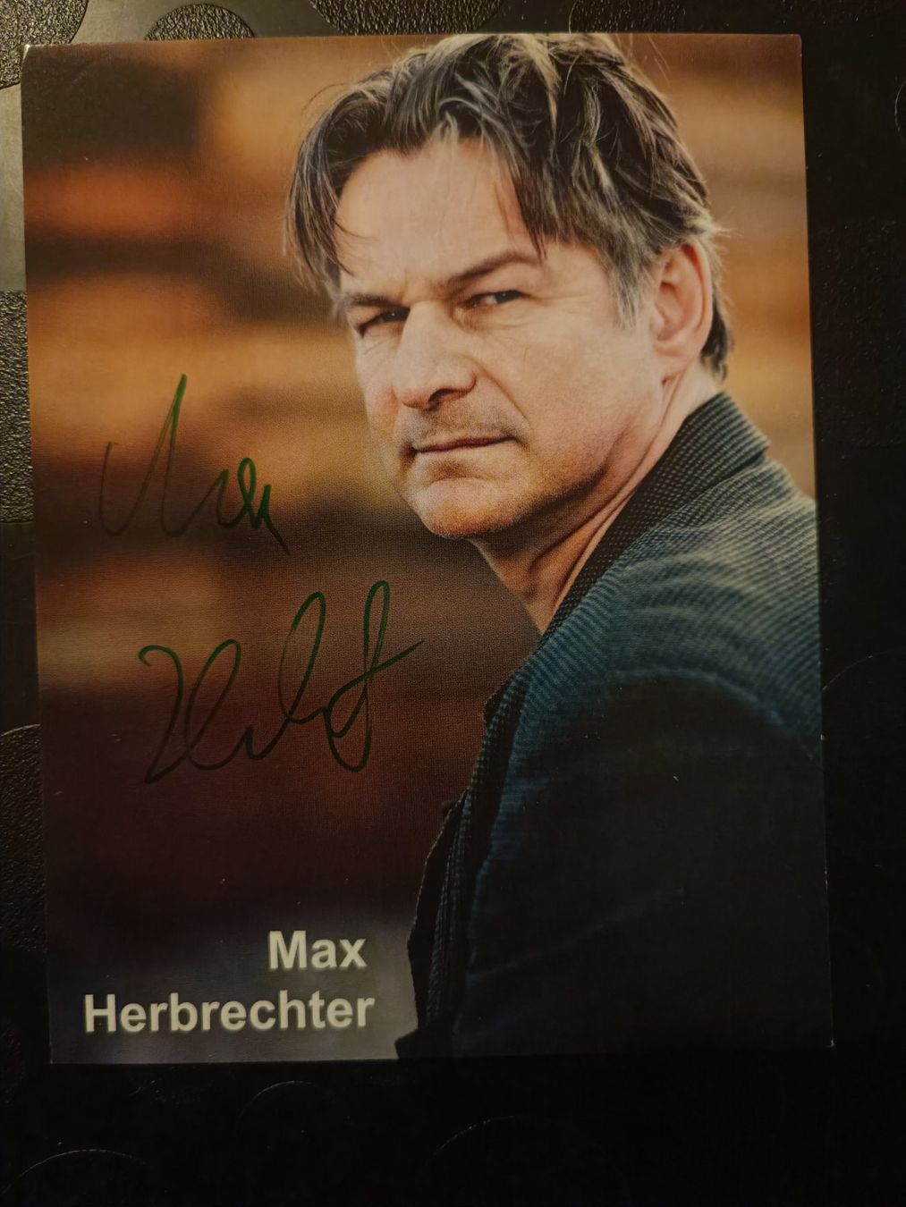 Autographes: Max Herbrechter - handsigniert – D'occasion à Menziken par Artographs