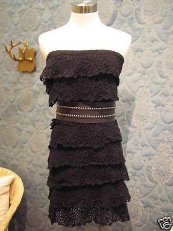 PAUL & JOE Sister Kleid Macramee ***** GLOBUS