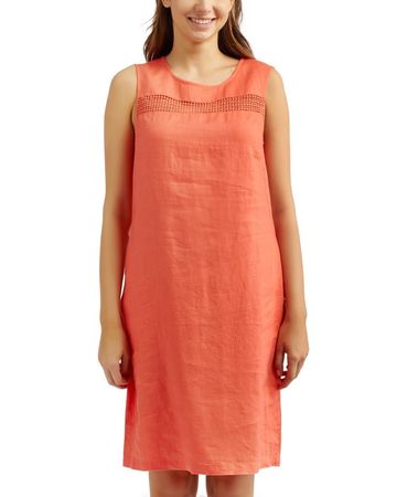 Malvin leichtes Leinenkleid Sommerkleid Kleid aus Leinen 46