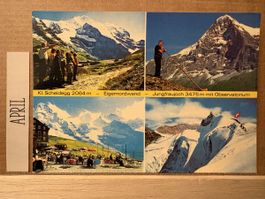 AK von Kleine Scheidegg , Jungfrau