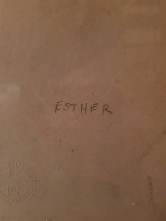 Dipinti: Otto Bachmann "Esther" Handkoloriert – Usato da Pianezzo venduto da Millecolline 3