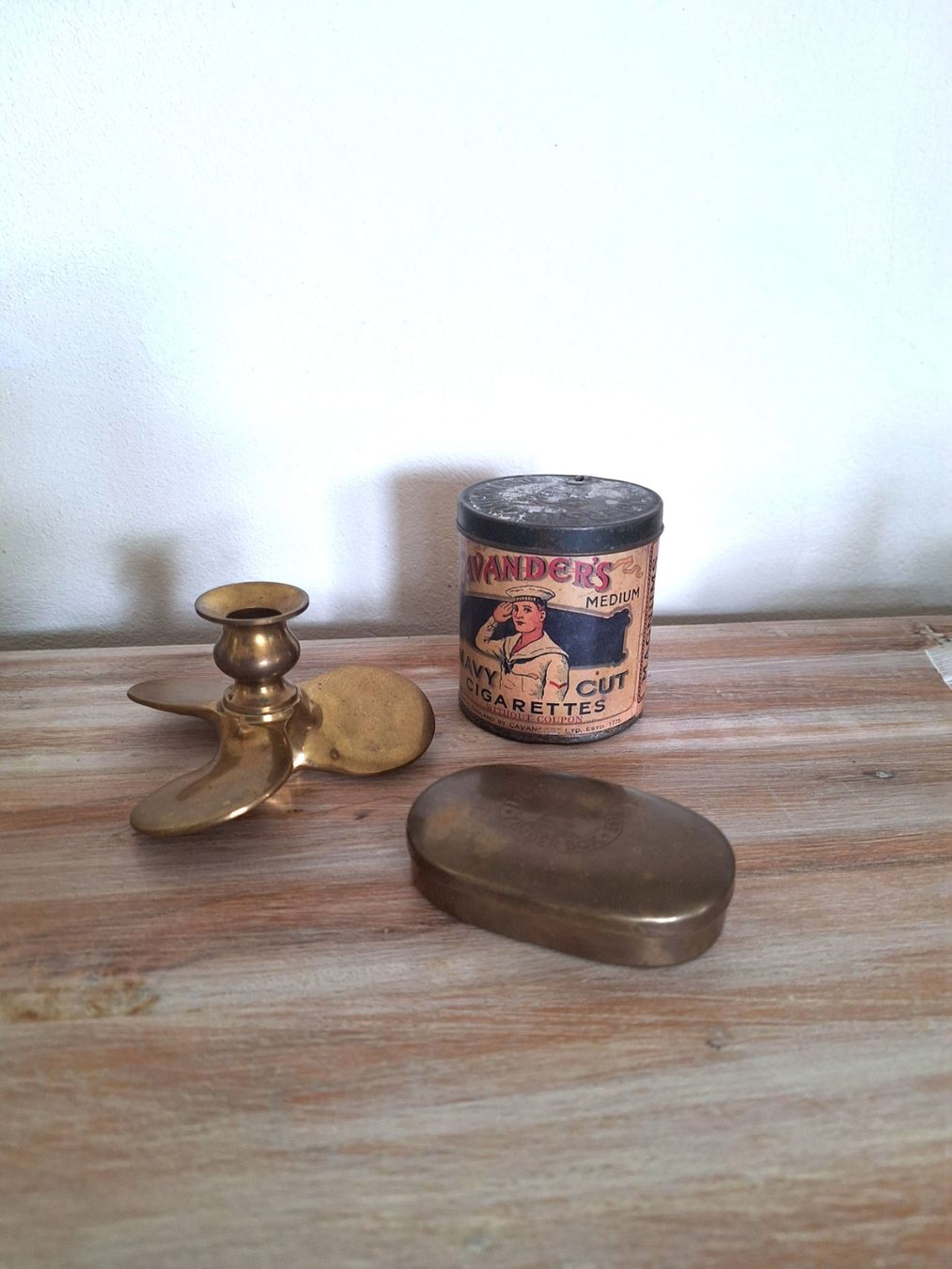 Barattoli: Vintage Set Maritim Blechdose Schiffsschraube – Usato da Erlenbach ZH venduto da Sondeiwendiz