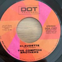 Compton Brothers - Claudette / 1. US-Press. 1969 - Very nice