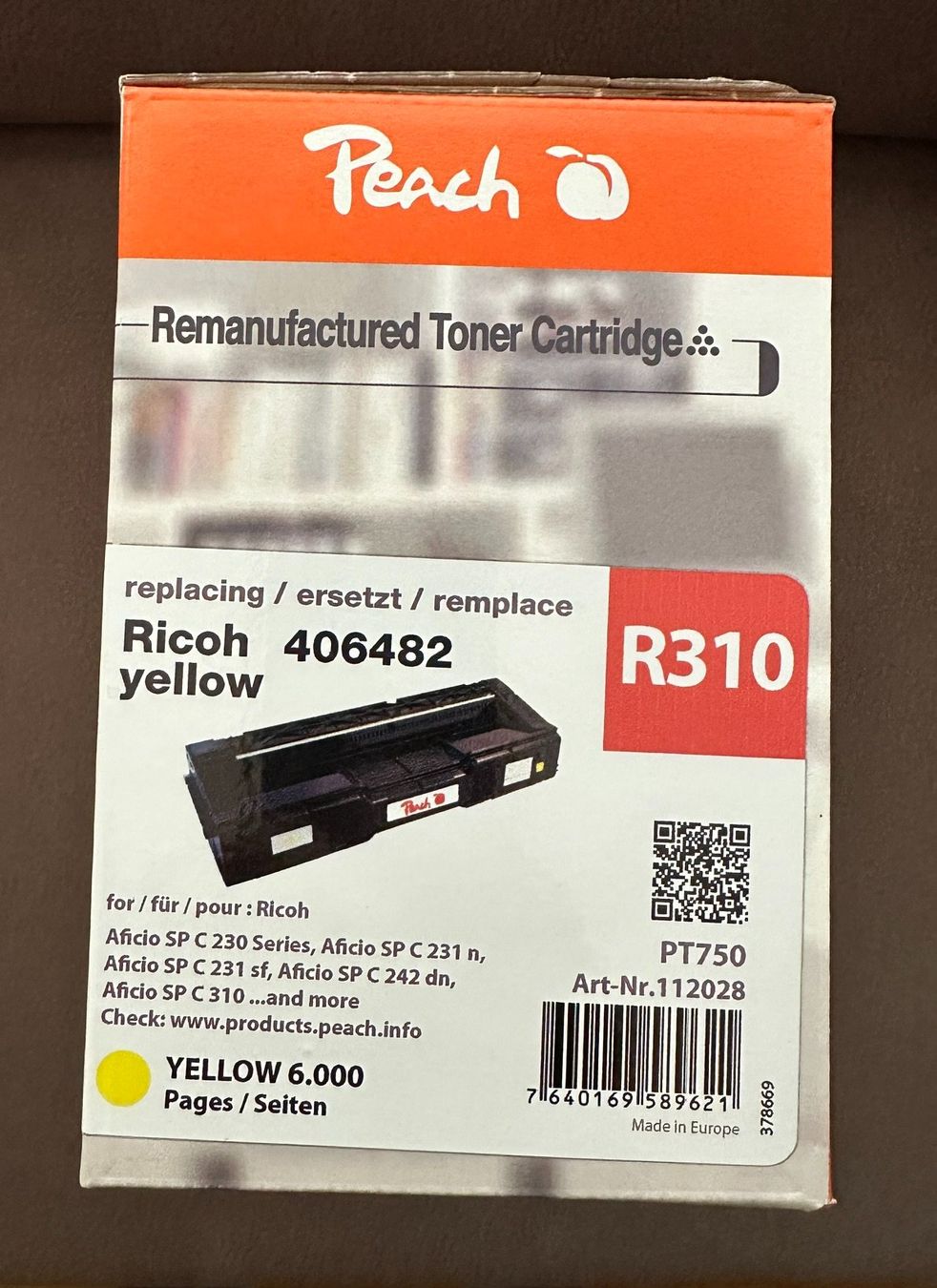 Ricoh Cartouches & Toner: 4 Stk. Toner Peach/ Ricoh – D'occasion à Strengelbach par Bonnies1 2
