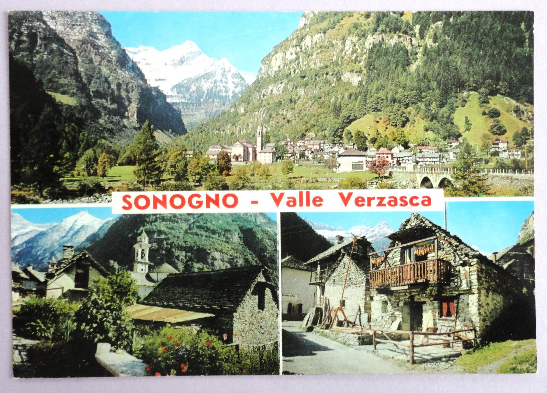 Cartoline postali: Sonogno - Valle Verzasca – Usato da Fétigny venduto da Billy2miny