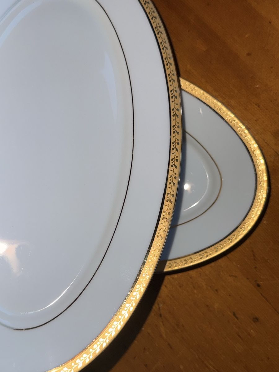 Piatti: two oval Limoges plates (26 cm) – Usato da Le Sentier venduto da CannelleVintage13 3