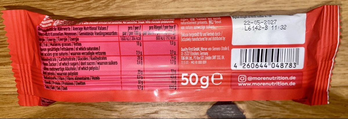 More Nutrition Aliments & Spécialités: More Nutrition 1x Protein Satisbites & 2x Soft Bar Riegel – Neuf avec emballage d'origine à Zürich par mar_9xc5 9