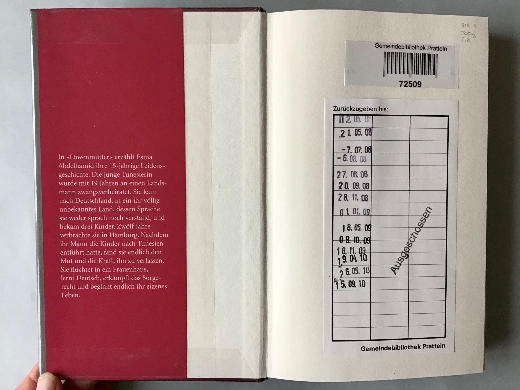 Libri: Biografie über Esma Abdelhamid - Löwenmutter – Usato da Bubendorf venduto da Alpenheidi 2