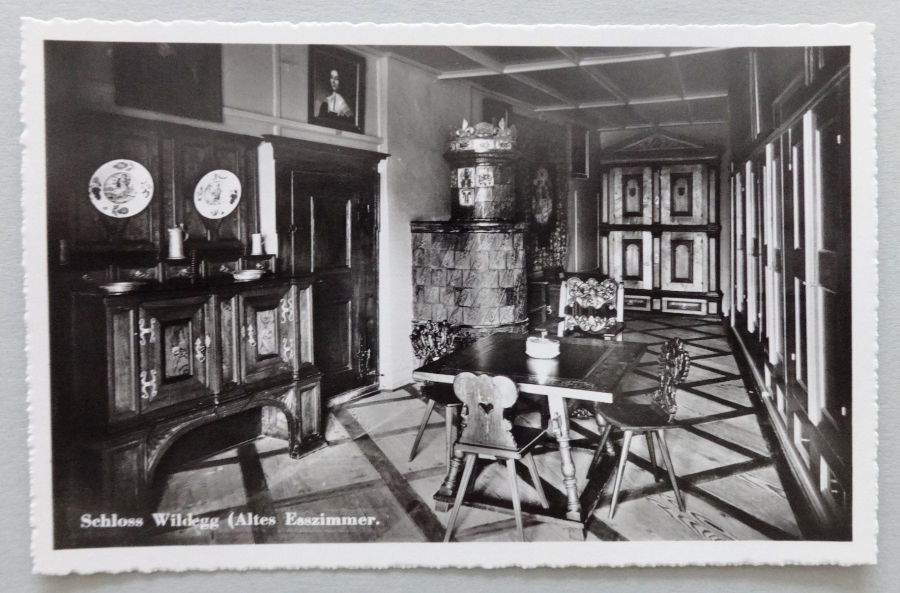 Cartoline postali: Schloss Wildegg (Altes Esszimmer) – Usato da Fétigny venduto da Billy2miny