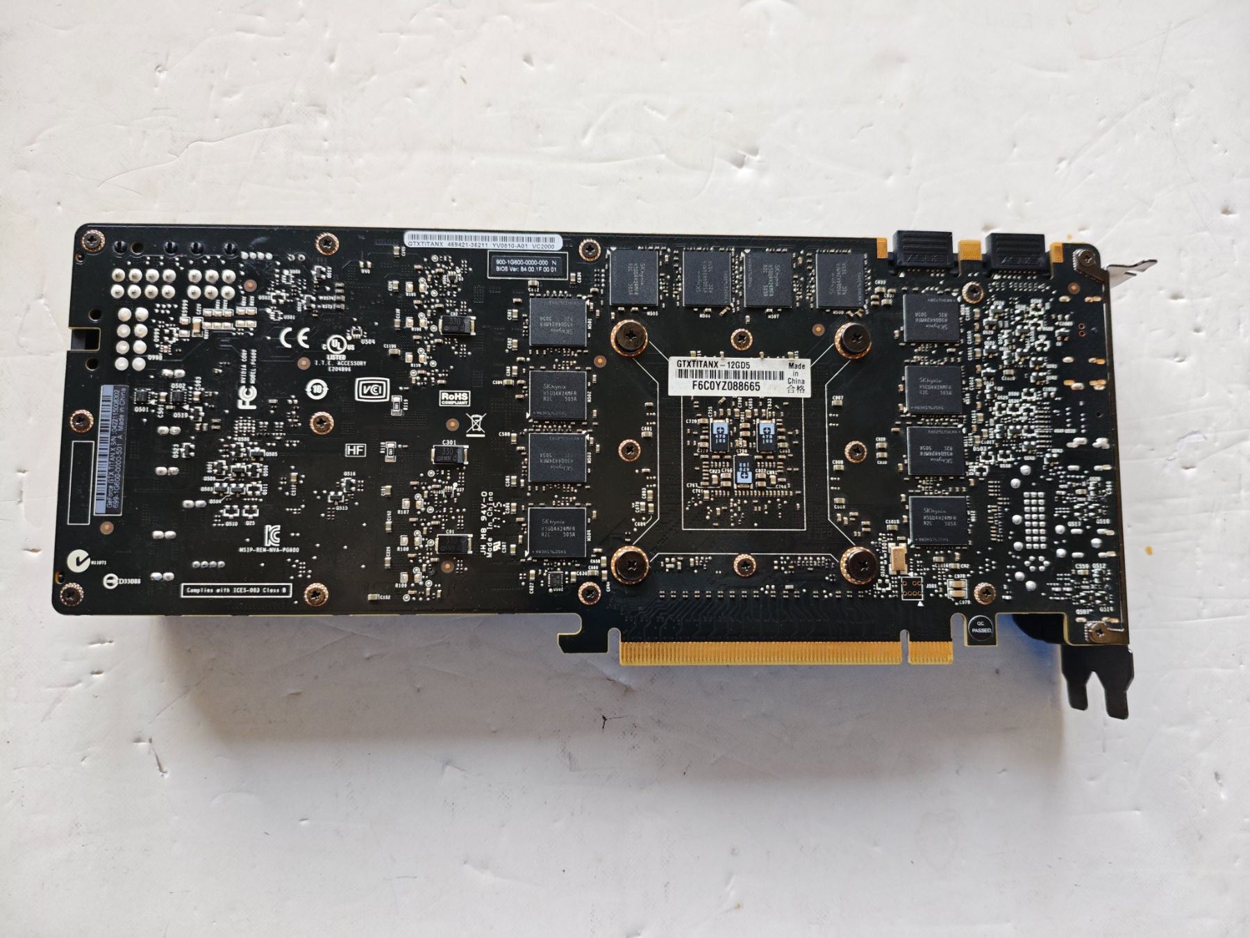 Nvidia Schede grafiche: Nvidia GTX Titan X 12 GB – Usato da Dübendorf venduto da tho_v2cs 1