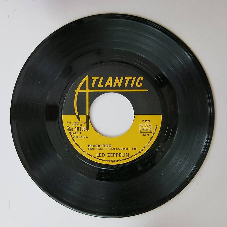 Dischi in vinile: Led Zeppelin Black Dog – Usato da Bözen venduto da Keramik22 2
