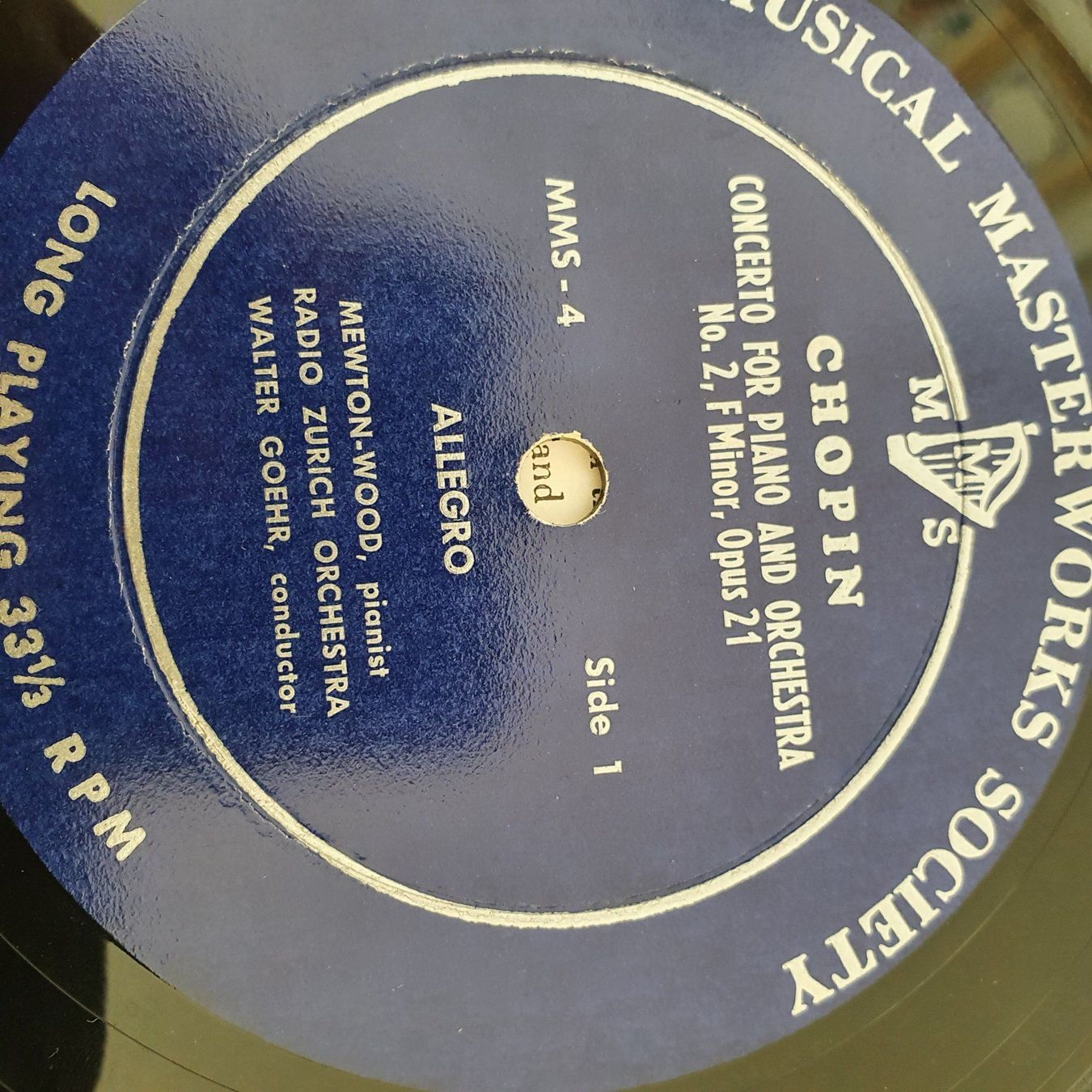 Dischi in vinile: Chopin Piano Concerto No 2 Schallplatte – Usato da Chur venduto da BettinaOlczyk 3
