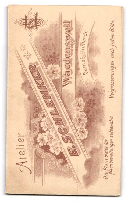 Photos & affiches: Fotografie E. Schlenker, Wädensweil, Po – D'occasion à Berlin par bartko-reher 1
