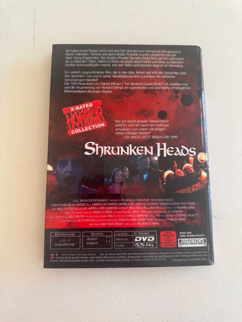 Alle DVDs: SHRUNKEN HEADS. (DVD/HART BOX) – Gebraucht aus Basel von san_2qlq 1