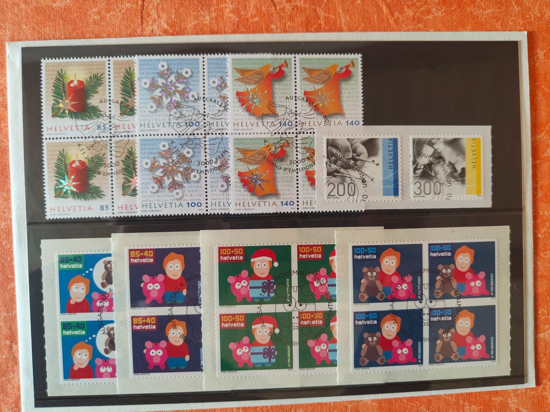 Alle Briefmarken: timbres 2010 blocs de 4 oblitérés – Neu und originalverpackt aus Gryon von Jessicaj87 1