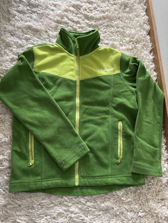 Schöffel Fleece Jacke Grün Gr. 128 - Top Zustand!