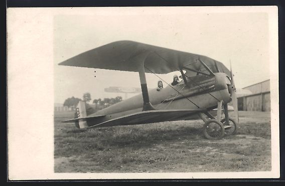 Cartoline postali: Foto-AK Flugzeug mit Besatzung – Usato da Berlin venduto da bartko-reher