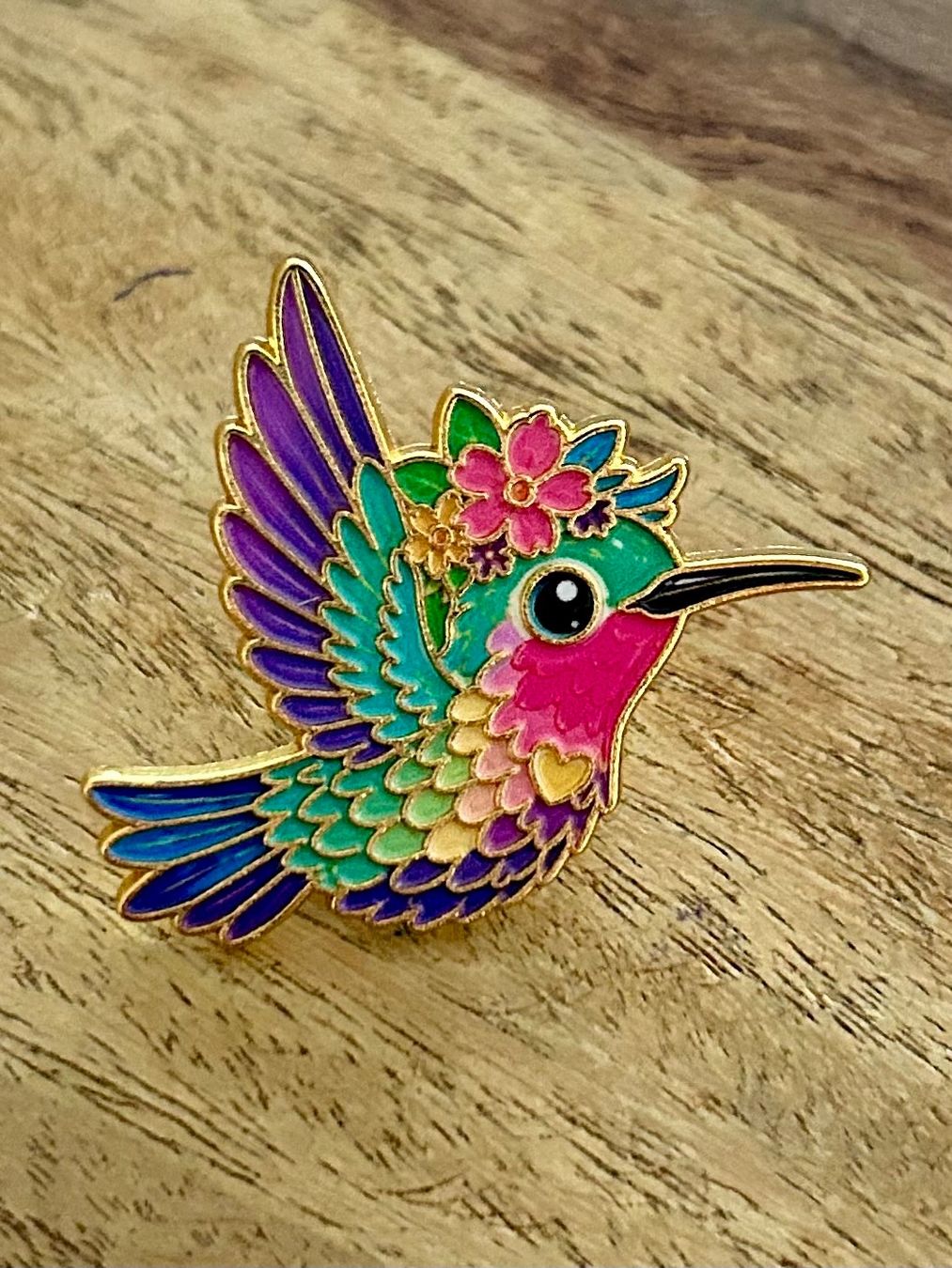 Plaketten & Abzeichen: Pin Kolibri – Neu und originalverpackt aus Geneve von vane267