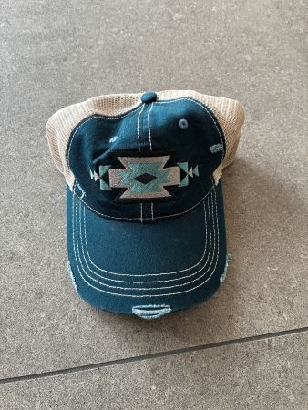 Casquette turquoise STDK