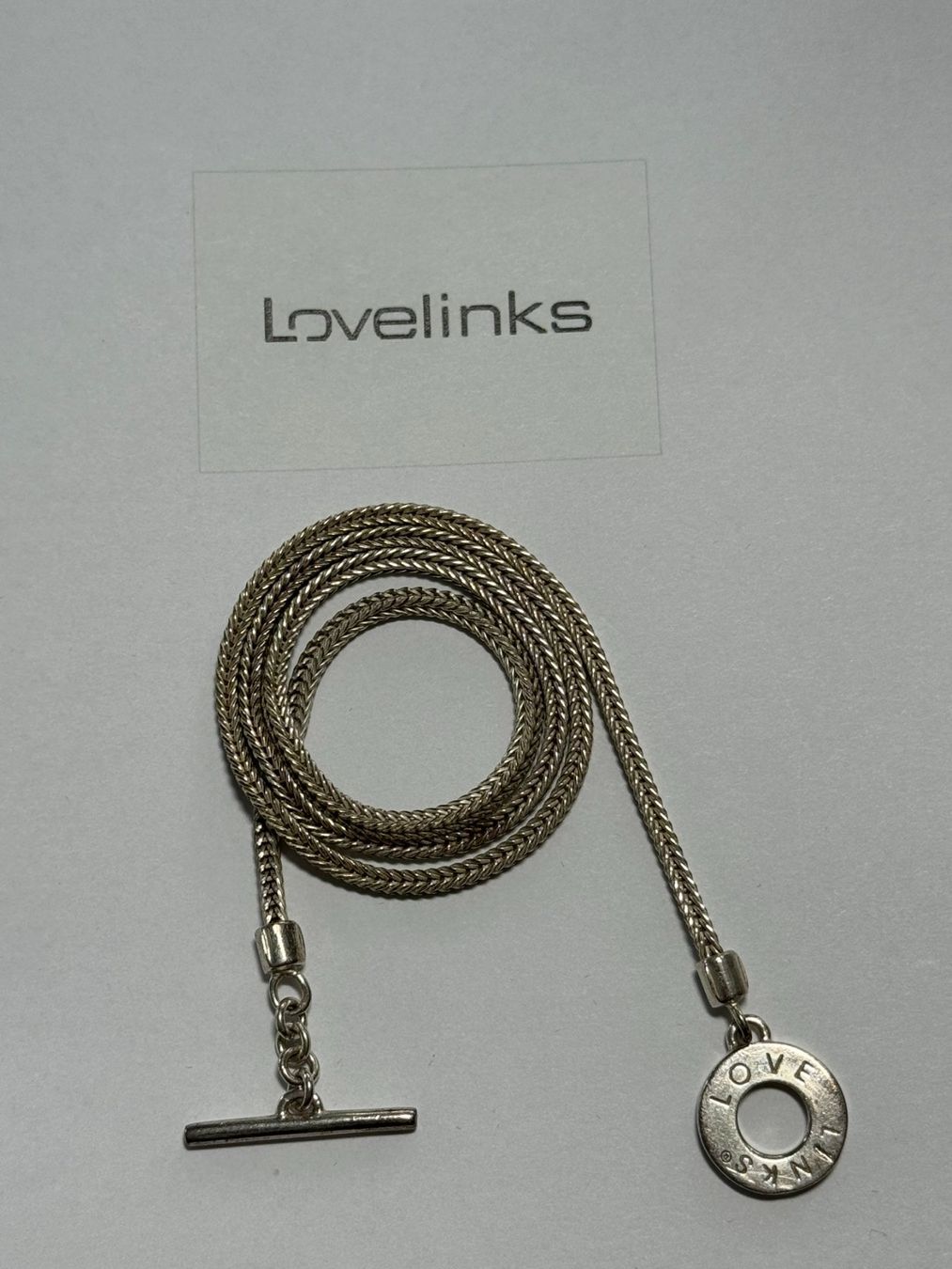 Ketten: Aufl. Schmucksamml.-Lovelinks Collier 45cm – Gebraucht aus Villigen von Topper76