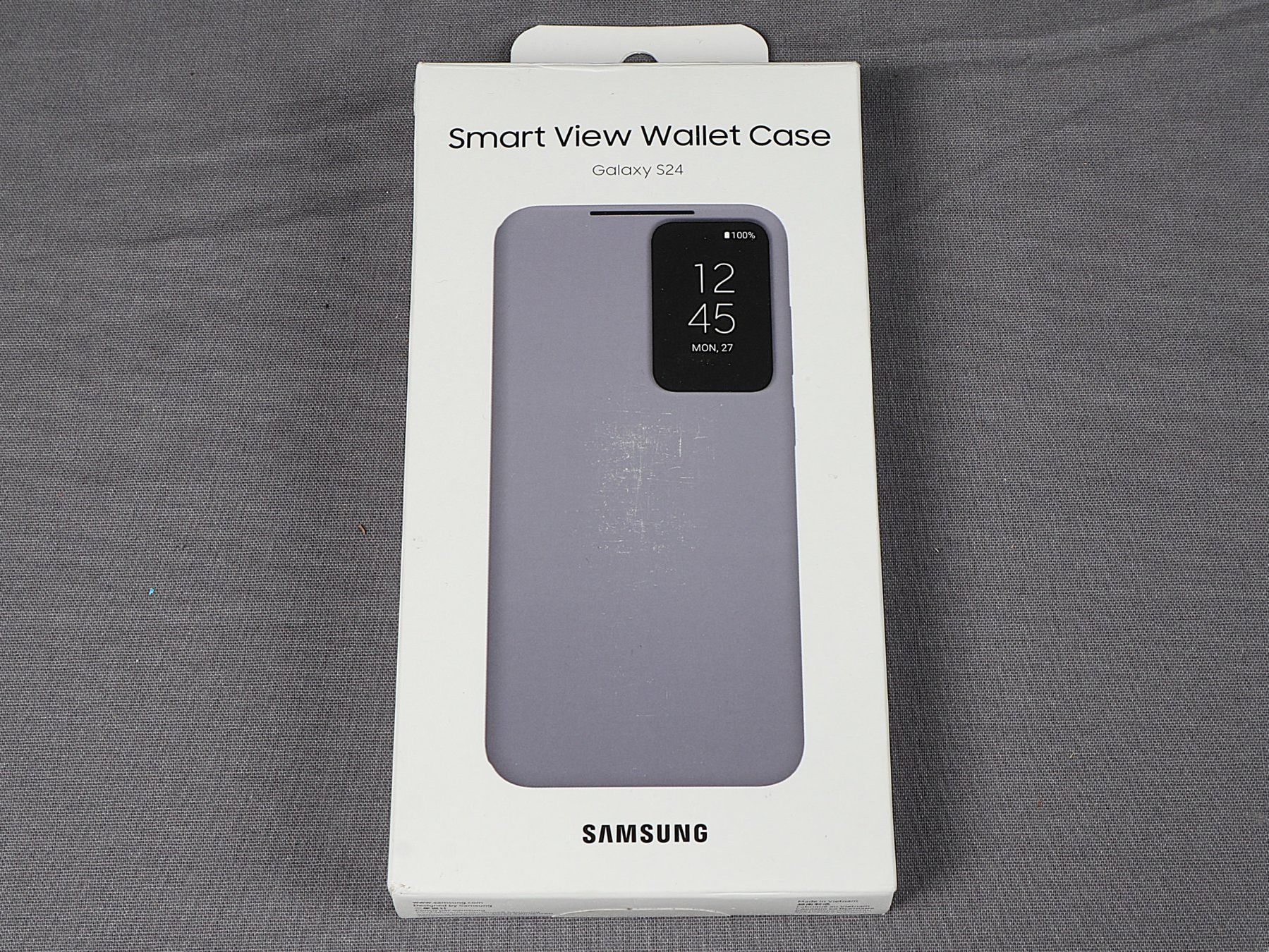 Samsung Cover & Protezioni schermo: SAMSUNG Smart-View Galaxy S24 Gelbeutelhülle – Nuovo (secondo la descrizione) da Steinen venduto da Restwert_Steinen 1
