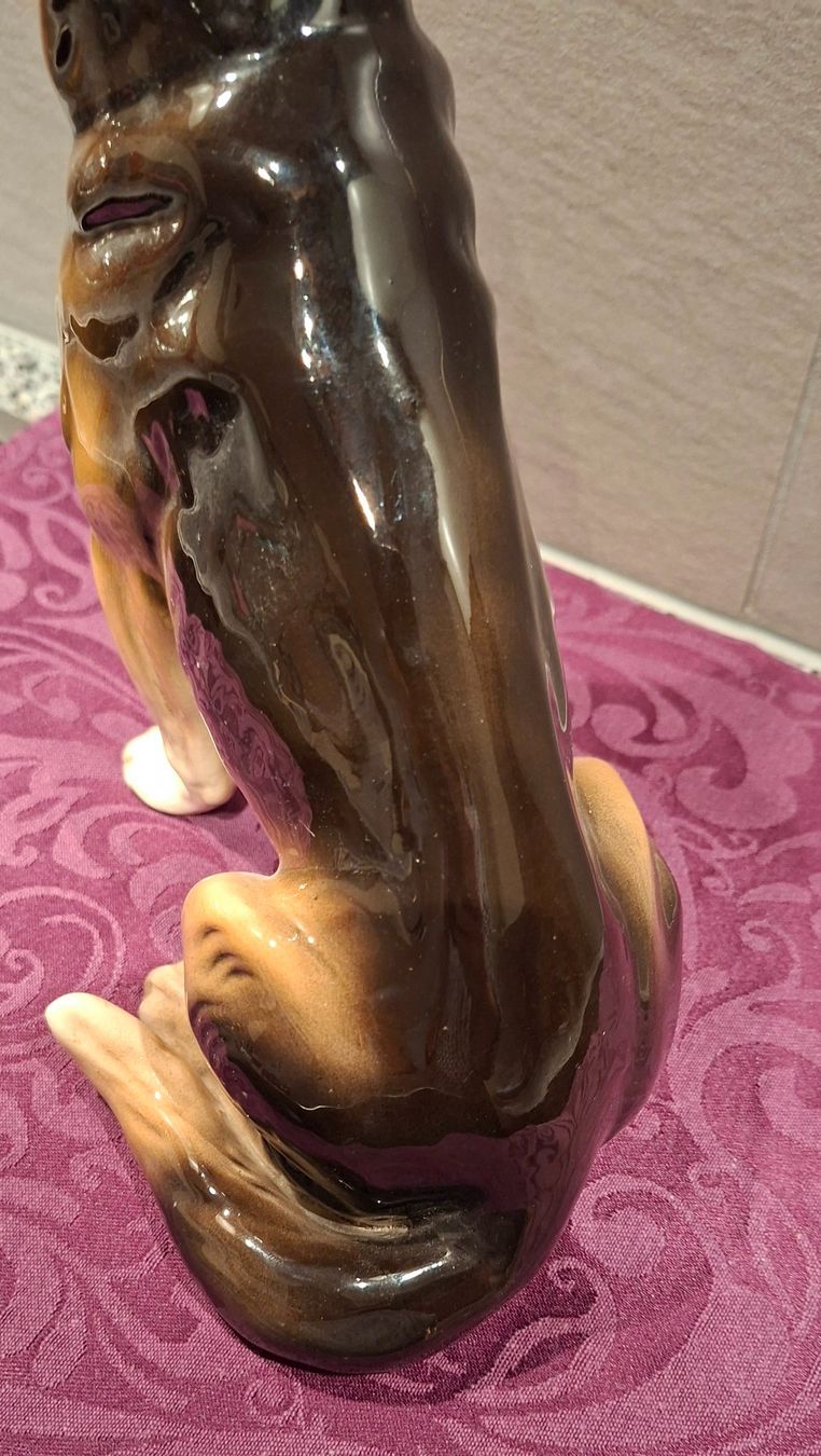 Statuette: Grosser Keramik Schäferhund – Usato da Möhlin venduto da teddybaer8 2