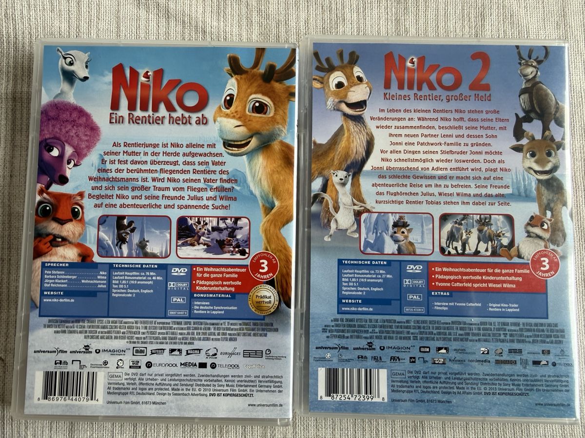 Alle DVDs: 2 Kinder DVD – Gebraucht aus Strada von Betflo 1