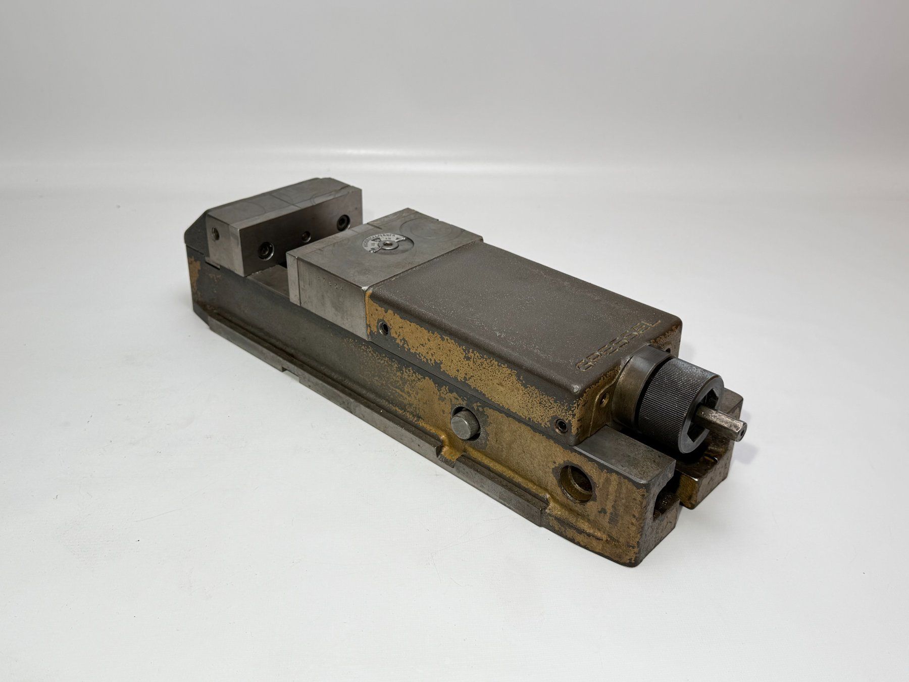 Gressel Tutti gli attrezzi: Gressel 125mm Hochdruckspanner Maschinenschraubstock – Usato da Boswil venduto da ABLagerBoswil 2